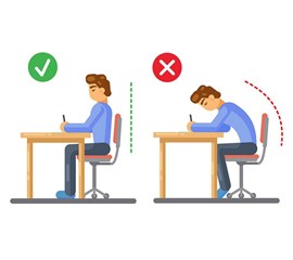 Tư Thế Ngồi Học Đúng Cách Cho Bé