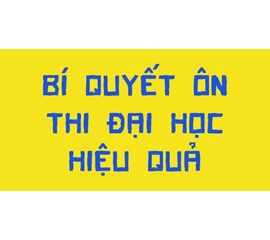 Duy Trì Một Ngày Ôn Thi Đại Học 