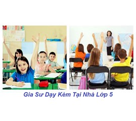 Gia Sư Lớp 5 Tại Nhà -Trung Tâm Được Review 5 Sao Tại Hà Nội