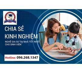 LƯU Ý KHI GIA SƯ CHO HỌC SINH TIỂU HỌC - REVIEW KINH NGHIỆM