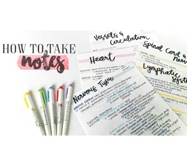 Take Note Tiếng Anh Hiệu Quả